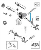 Bortící pouzdro pastorku  4864214 Jeep Grand Cherokee ZJ,WJ,Wrangler YJ